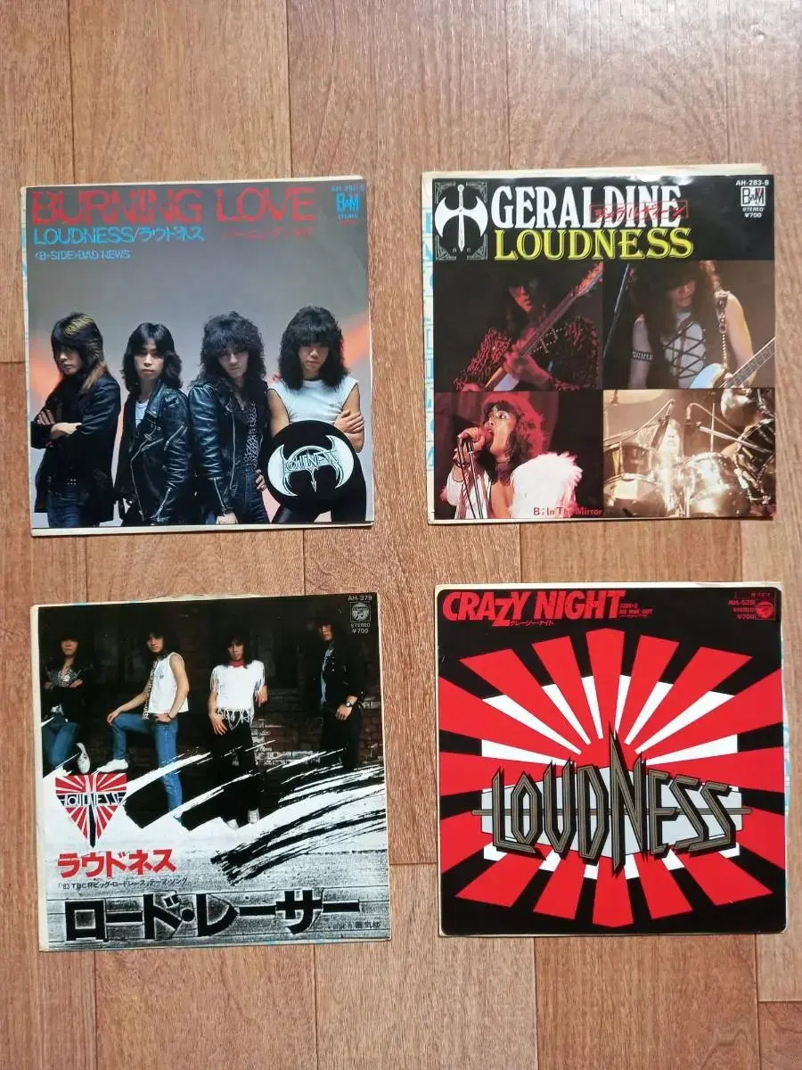 loudness 7inch lp 라우드니스 7인치 엘피 일괄